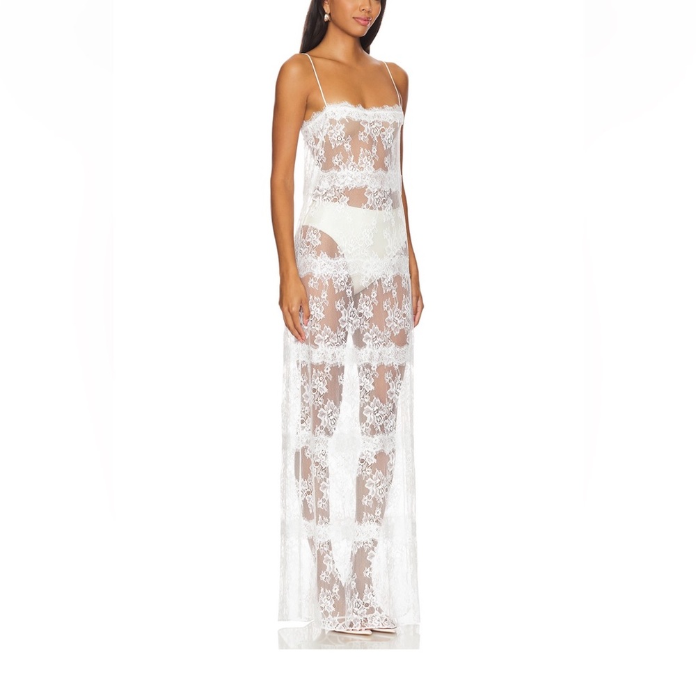Lovers and friends sheer maxi dress